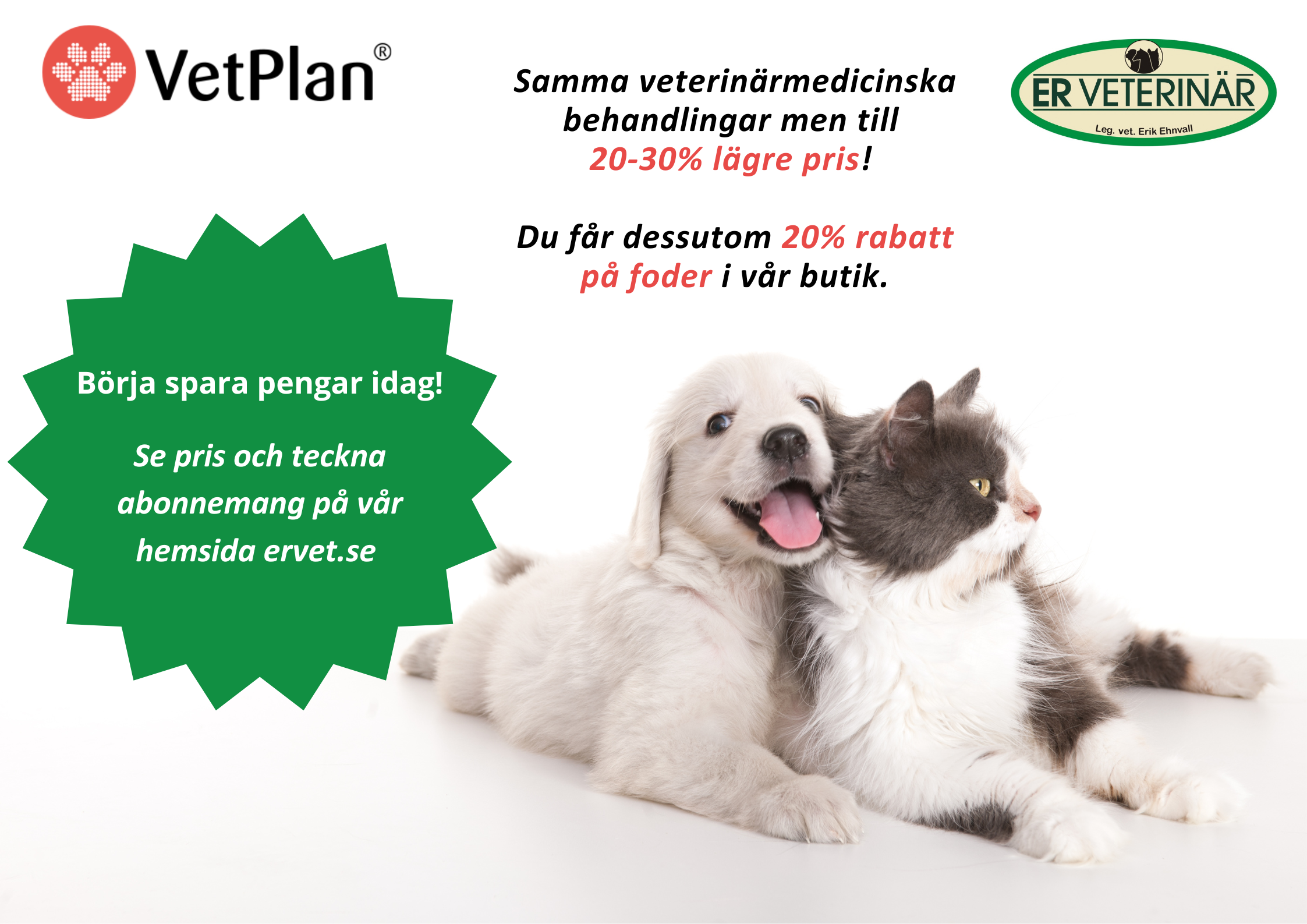 VetPlan hos ER VETERINÄR LINKÖPING