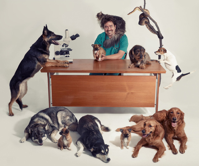 Veterinär Erik Ehnvll