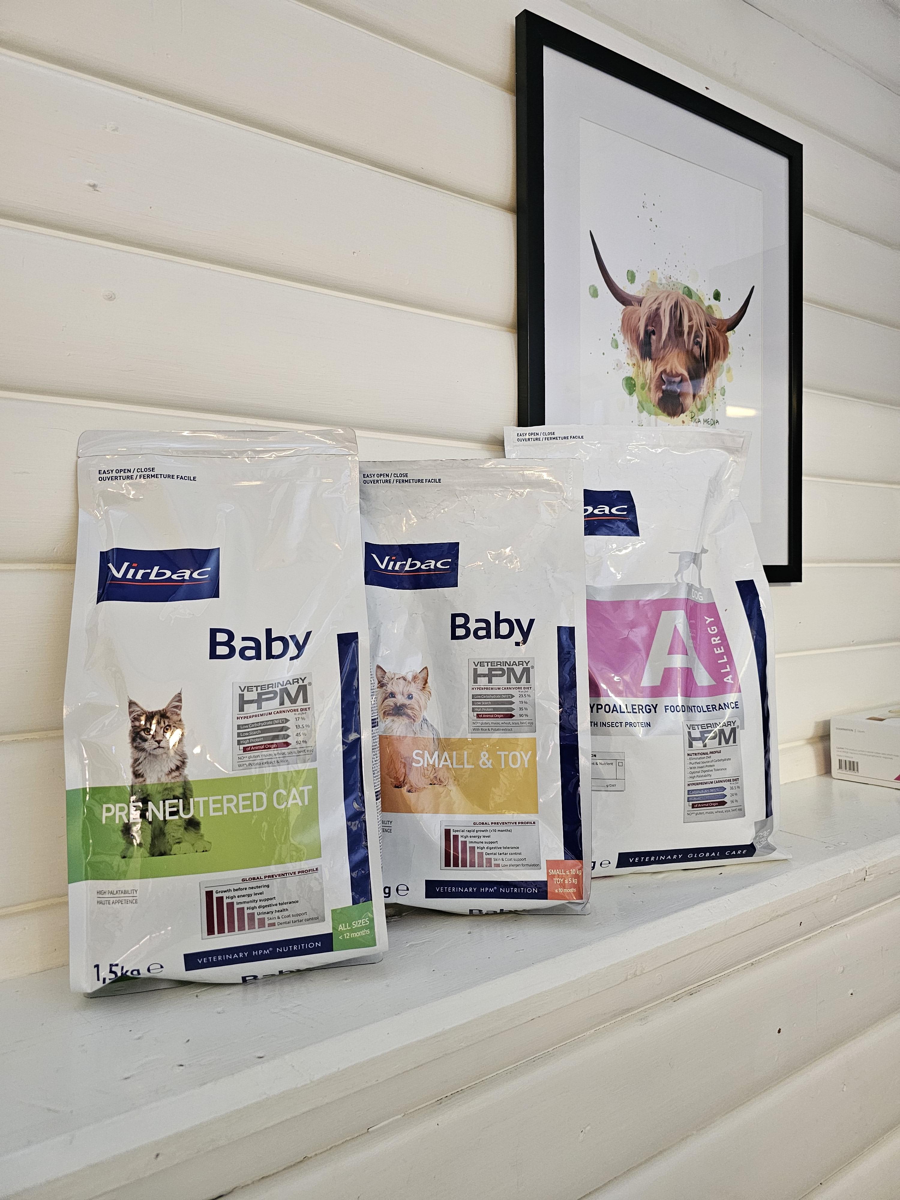 Virbac Foder hos ER VETERINÄR LINKÖPING